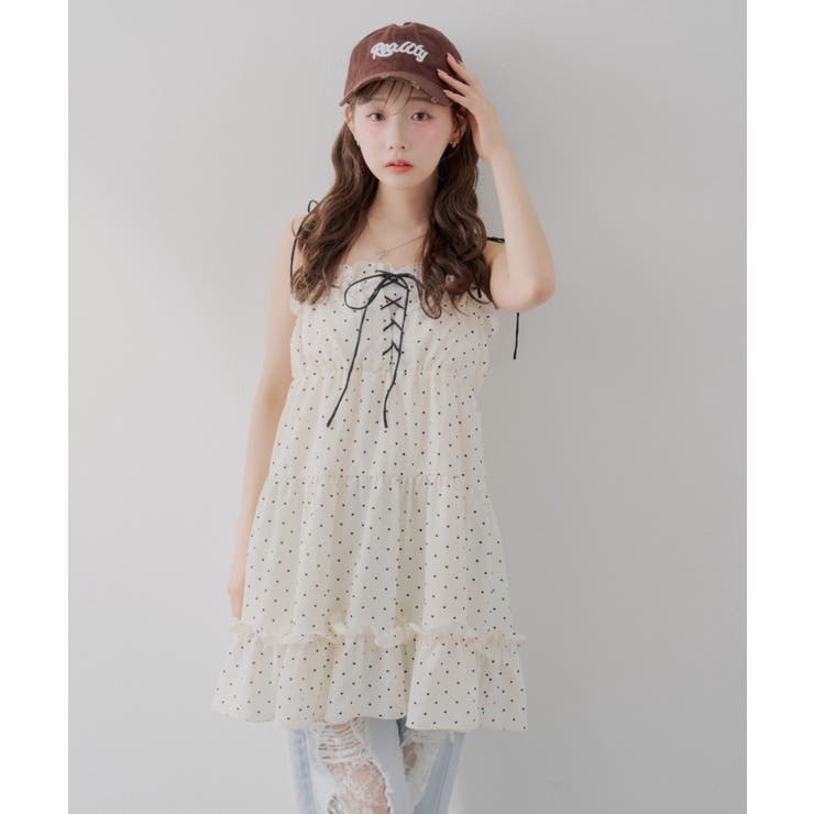 【Web限定】レースアップキャミチュニック | RMAF　NICE CLAUP / OLIVE des OLIVE | 詳細画像25 