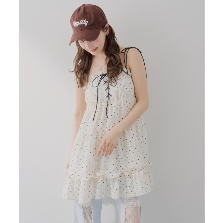 【Web限定】レースアップキャミチュニック | RMAF　NICE CLAUP / OLIVE des OLIVE | 詳細画像26 