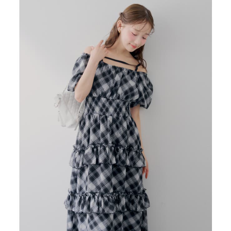 【5種展開】バルーン袖ティアードワンピース | RMAF　NICE CLAUP / OLIVE des OLIVE | 詳細画像33 