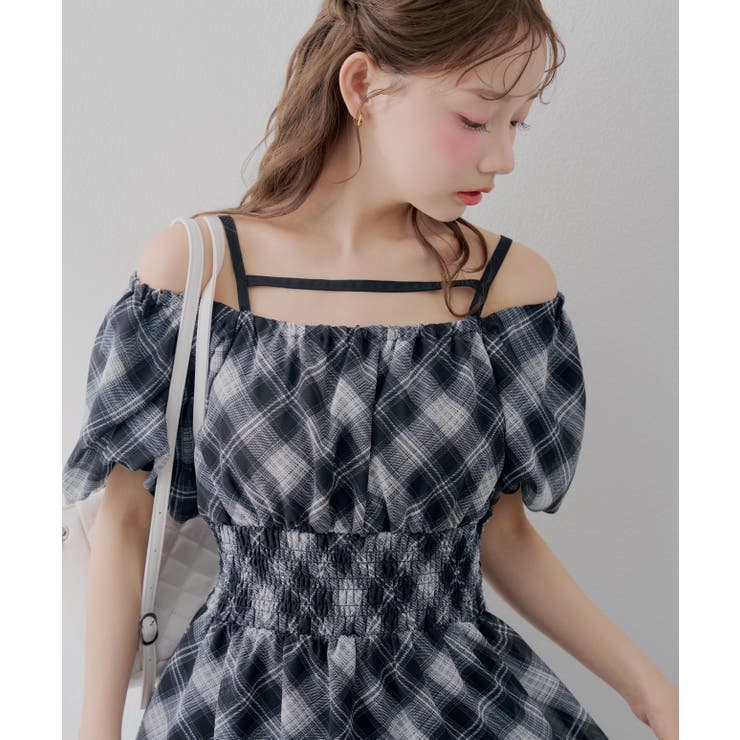 【5種展開】バルーン袖ティアードワンピース | RMAF　NICE CLAUP / OLIVE des OLIVE | 詳細画像35 