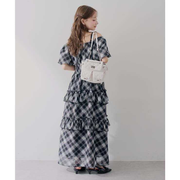 【5種展開】バルーン袖ティアードワンピース | RMAF　NICE CLAUP / OLIVE des OLIVE | 詳細画像39 