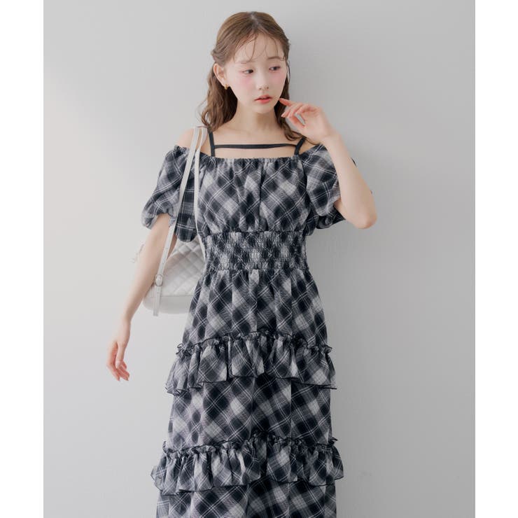 【5種展開】バルーン袖ティアードワンピース | RMAF　NICE CLAUP / OLIVE des OLIVE | 詳細画像41 