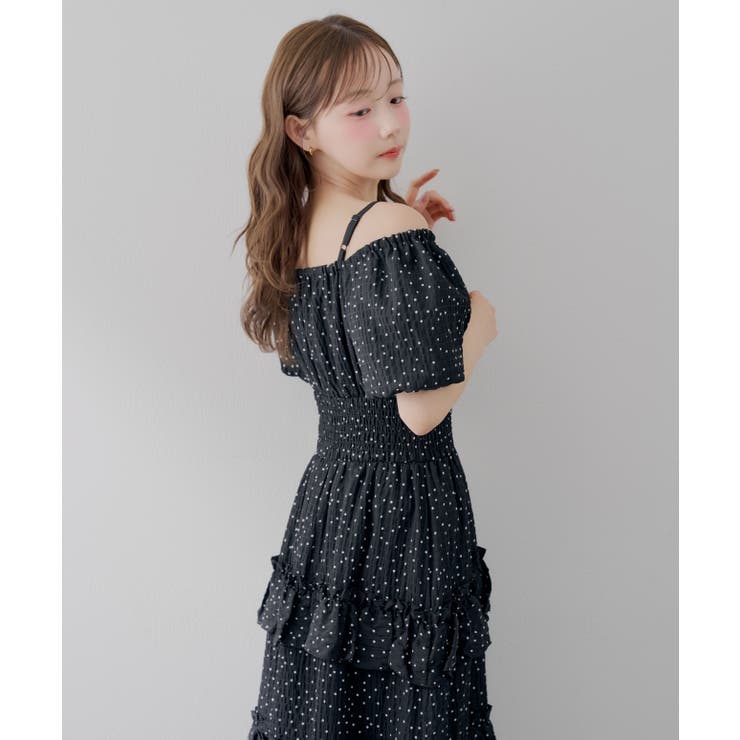 【5種展開】バルーン袖ティアードワンピース | RMAF　NICE CLAUP / OLIVE des OLIVE | 詳細画像46 