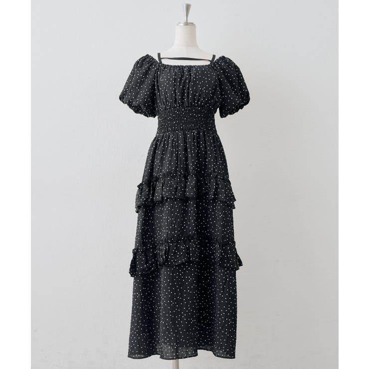 【5種展開】バルーン袖ティアードワンピース | RMAF　NICE CLAUP / OLIVE des OLIVE | 詳細画像57 