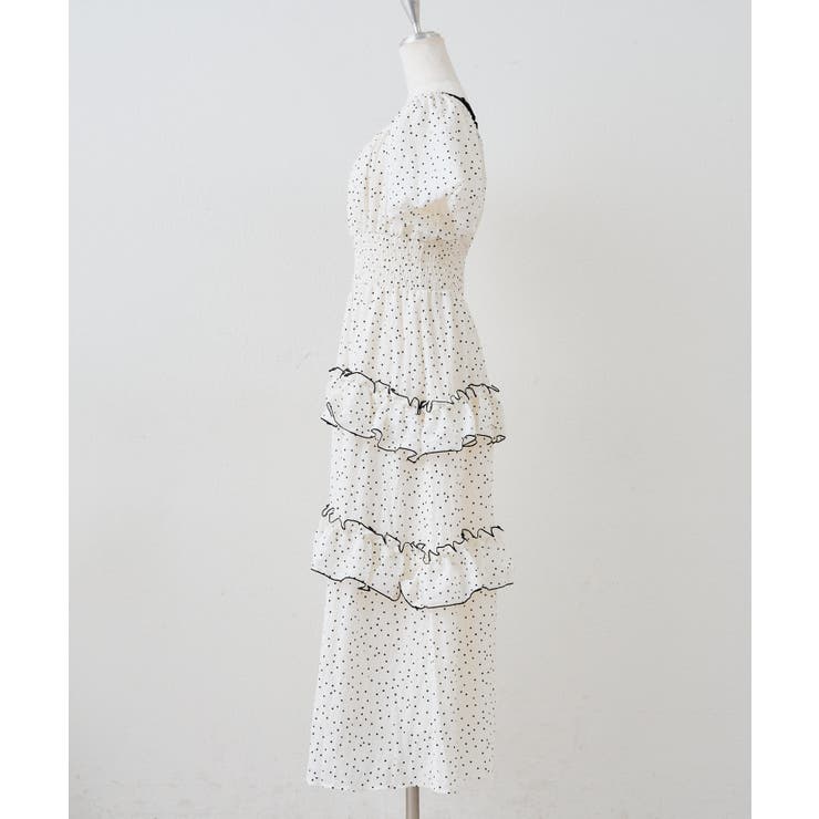 【5種展開】バルーン袖ティアードワンピース | RMAF　NICE CLAUP / OLIVE des OLIVE | 詳細画像63 