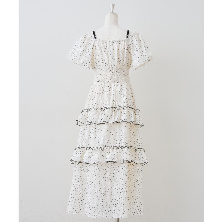 【5種展開】バルーン袖ティアードワンピース | RMAF　NICE CLAUP / OLIVE des OLIVE | 詳細画像64 