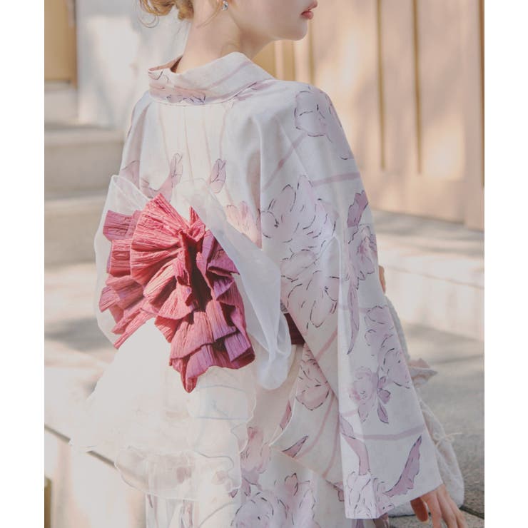 【浴衣を可愛くアレンジ♪】ティアードシアーフリル帯 | RMAF　NICE CLAUP / OLIVE des OLIVE | 詳細画像6 