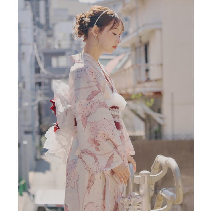 【浴衣を可愛くアレンジ♪】ティアードシアーフリル帯 | RMAF　NICE CLAUP / OLIVE des OLIVE | 詳細画像7 