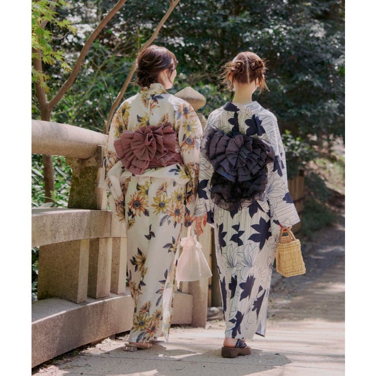 【浴衣を可愛くアレンジ♪】ティアードシアーフリル帯 | RMAF　NICE CLAUP / OLIVE des OLIVE | 詳細画像8 