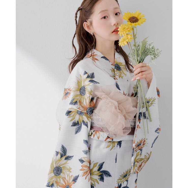 【浴衣を可愛くアレンジ♪】ティアードシアーフリル帯 | RMAF　NICE CLAUP / OLIVE des OLIVE | 詳細画像5 