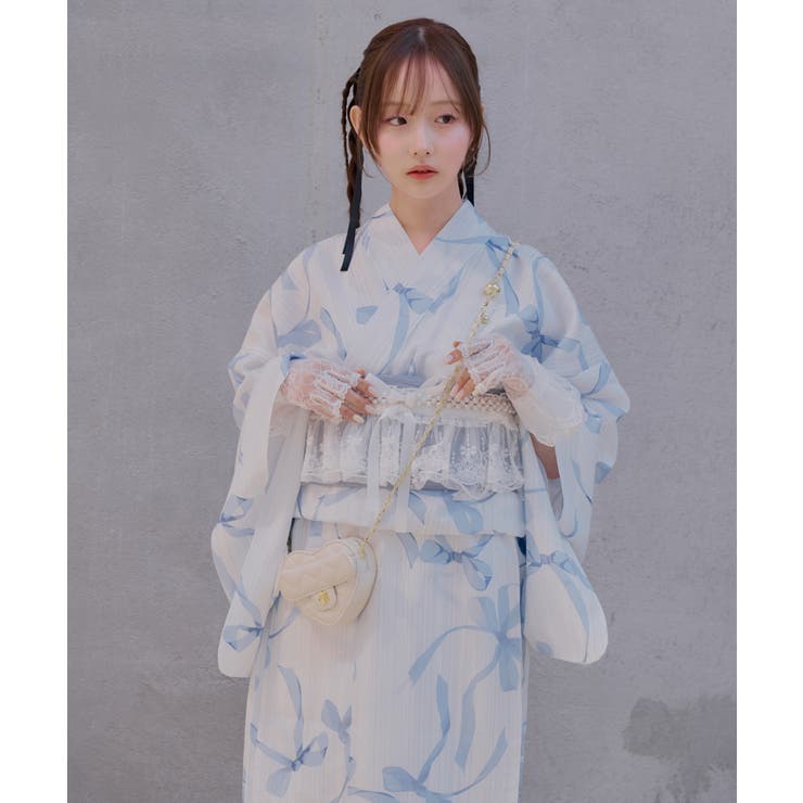 【浴衣を可愛くアレンジ♪】レース帯揚げ飾り | RMAF　NICE CLAUP / OLIVE des OLIVE | 詳細画像7 