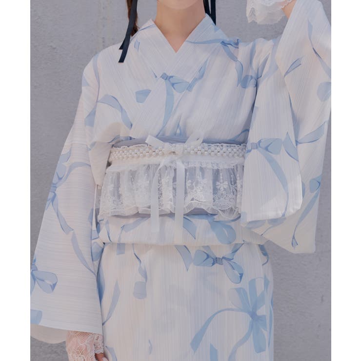 【浴衣を可愛くアレンジ♪】レース帯揚げ飾り | RMAF　NICE CLAUP / OLIVE des OLIVE | 詳細画像6 