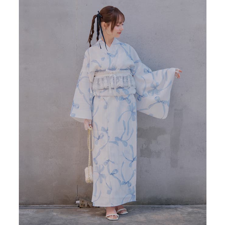 【浴衣を可愛くアレンジ♪】レース帯揚げ飾り | RMAF　NICE CLAUP / OLIVE des OLIVE | 詳細画像9 