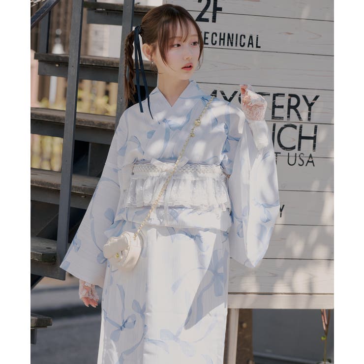 【浴衣を可愛くアレンジ♪】レース帯揚げ飾り | RMAF　NICE CLAUP / OLIVE des OLIVE | 詳細画像2 