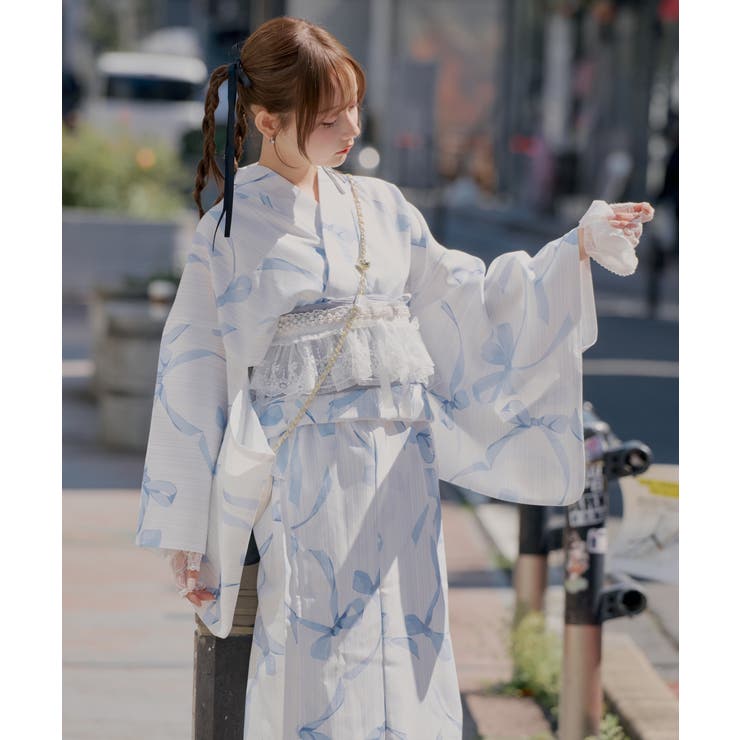 【浴衣を可愛くアレンジ♪】レース帯揚げ飾り | RMAF　NICE CLAUP / OLIVE des OLIVE | 詳細画像4 