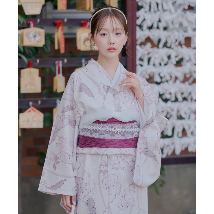 【浴衣を可愛くアレンジ♪】フリルレース帯飾り | RMAF　NICE CLAUP / OLIVE des OLIVE | 詳細画像1 