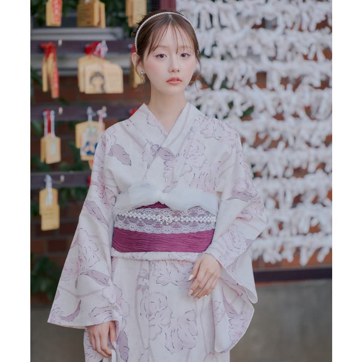 【浴衣を可愛くアレンジ♪】フリルレース帯飾り | RMAF　NICE CLAUP / OLIVE des OLIVE | 詳細画像2 