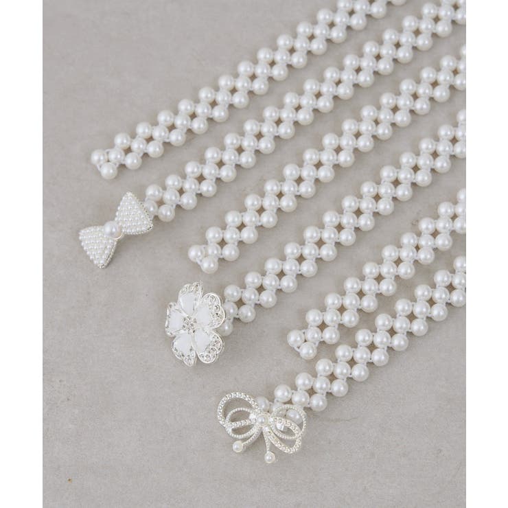 【浴衣を可愛くアレンジ♪】アソートパールベルト | RMAF　NICE CLAUP / OLIVE des OLIVE | 詳細画像1 