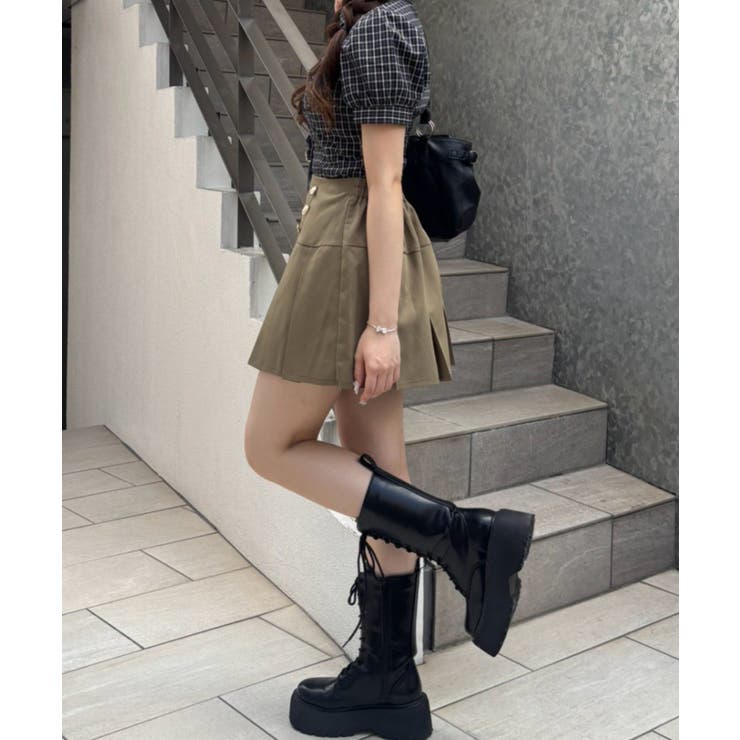 ナポレオン風ミニスカート | RMAF　NICE CLAUP / OLIVE des OLIVE | 詳細画像11 