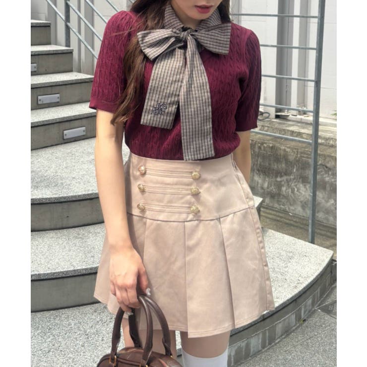 ナポレオン風ミニスカート | RMAF　NICE CLAUP / OLIVE des OLIVE | 詳細画像15 