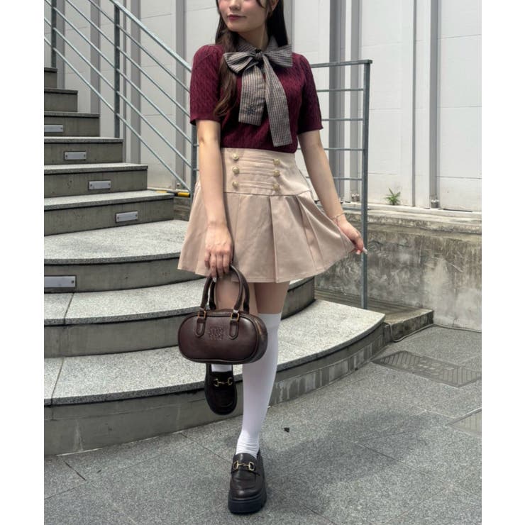 ナポレオン風ミニスカート | RMAF　NICE CLAUP / OLIVE des OLIVE | 詳細画像19 