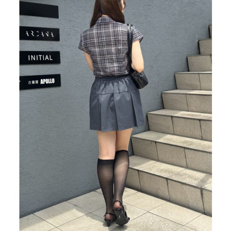 ナポレオン風ミニスカート | RMAF　NICE CLAUP / OLIVE des OLIVE | 詳細画像6 