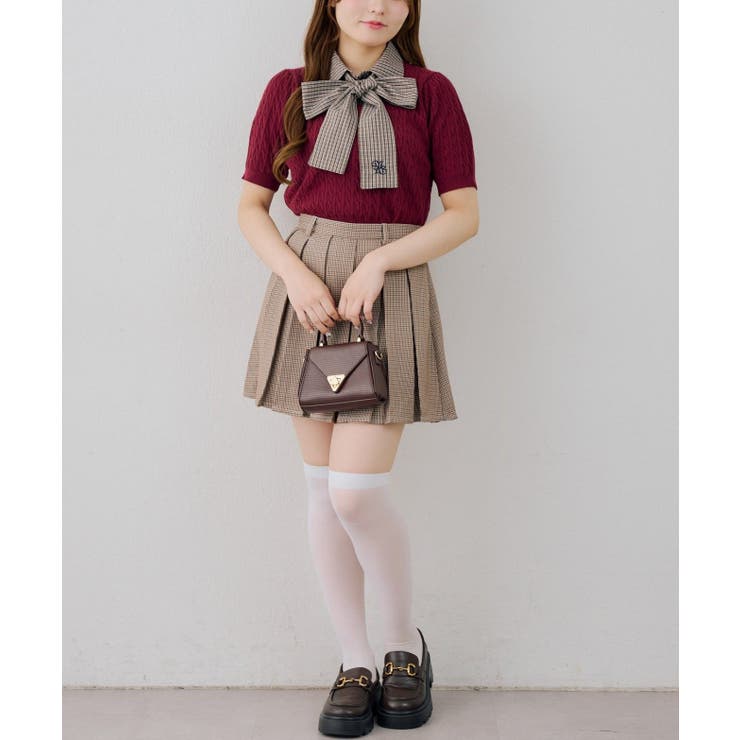 【セットアップ対応】ミニプリーツスカート | RMAF　NICE CLAUP / OLIVE des OLIVE | 詳細画像9 
