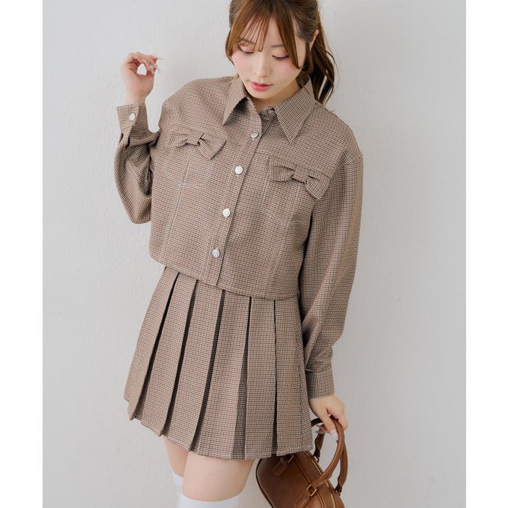 【セットアップ対応】ミニプリーツスカート | RMAF　NICE CLAUP / OLIVE des OLIVE | 詳細画像11 