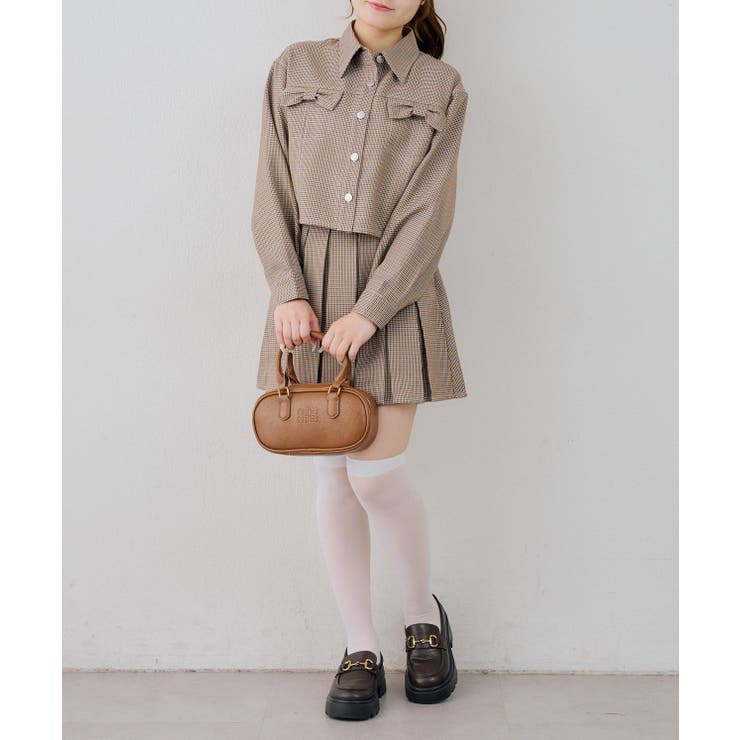 【セットアップ対応】ミニプリーツスカート | RMAF　NICE CLAUP / OLIVE des OLIVE | 詳細画像14 