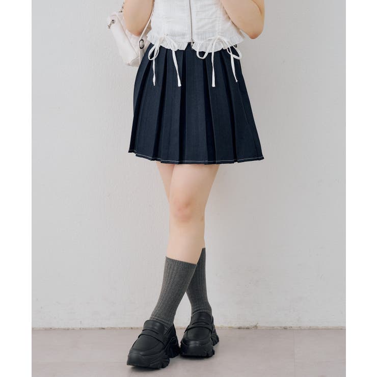【セットアップ対応】ミニプリーツスカート | RMAF　NICE CLAUP / OLIVE des OLIVE | 詳細画像15 