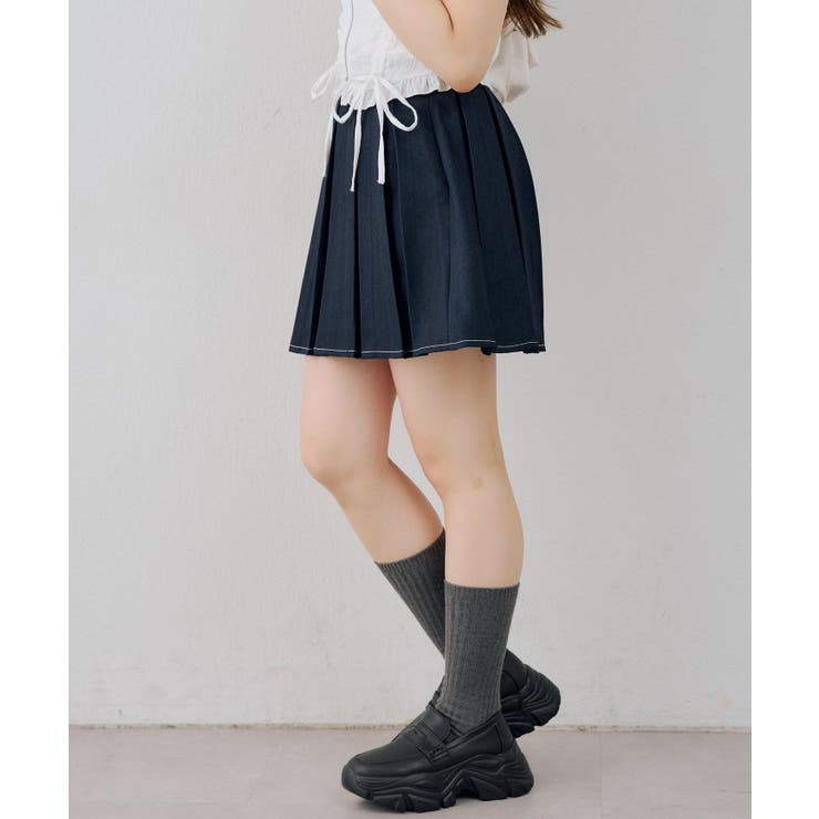 【セットアップ対応】ミニプリーツスカート | RMAF　NICE CLAUP / OLIVE des OLIVE | 詳細画像16 