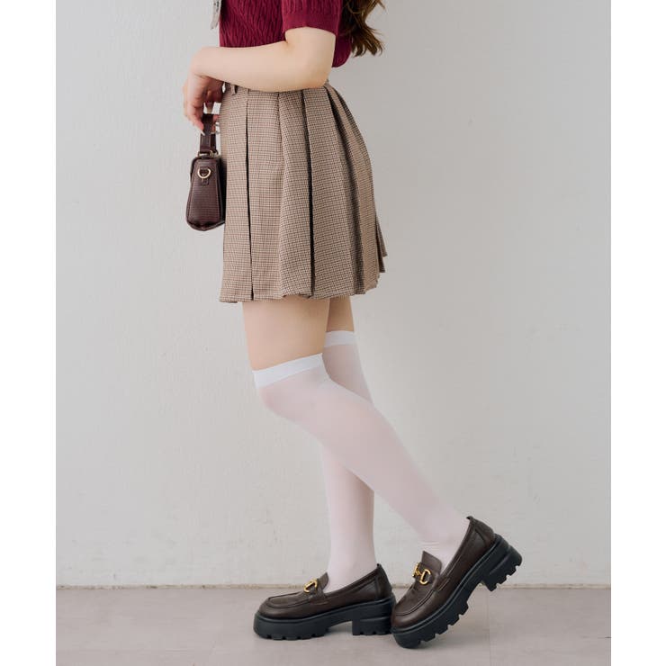 【セットアップ対応】ミニプリーツスカート | RMAF　NICE CLAUP / OLIVE des OLIVE | 詳細画像4 