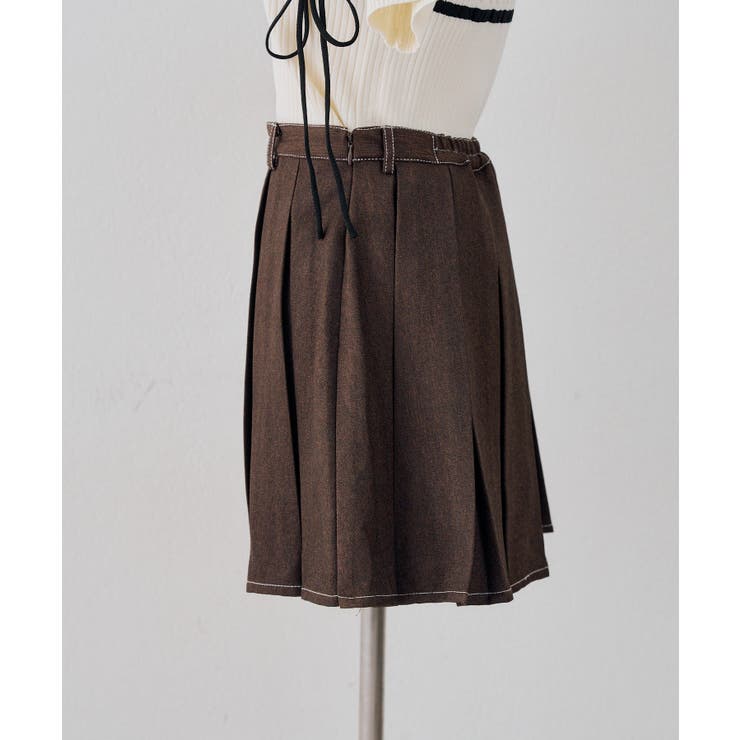 【セットアップ対応】ミニプリーツスカート | RMAF　NICE CLAUP / OLIVE des OLIVE | 詳細画像24 