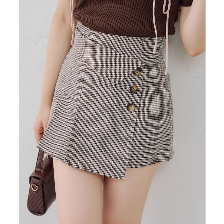 折り返しプリーツミニスカート | RMAF　NICE CLAUP / OLIVE des OLIVE | 詳細画像10 