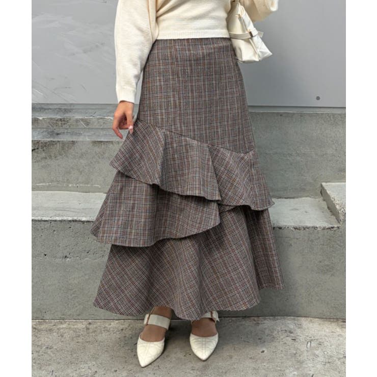 アシンメトリーマーメイドスカート | RMAF　NICE CLAUP / OLIVE des OLIVE | 詳細画像5 