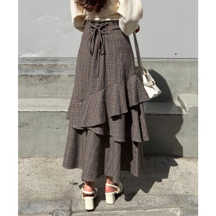 アシンメトリーマーメイドスカート | RMAF　NICE CLAUP / OLIVE des OLIVE | 詳細画像7 