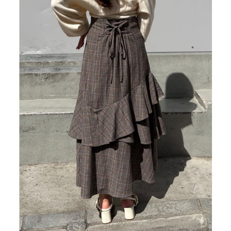 アシンメトリーマーメイドスカート | RMAF　NICE CLAUP / OLIVE des OLIVE | 詳細画像8 