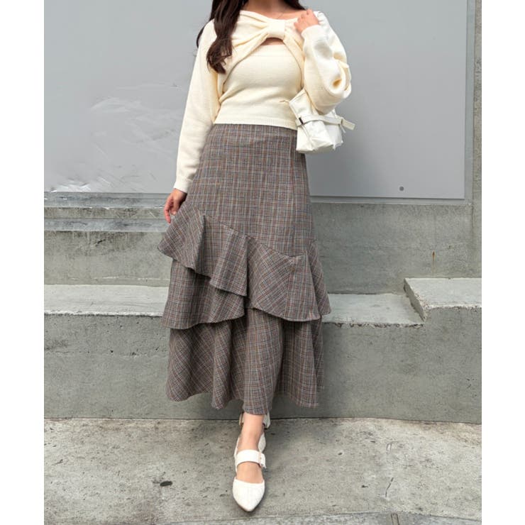 アシンメトリーマーメイドスカート | RMAF　NICE CLAUP / OLIVE des OLIVE | 詳細画像9 