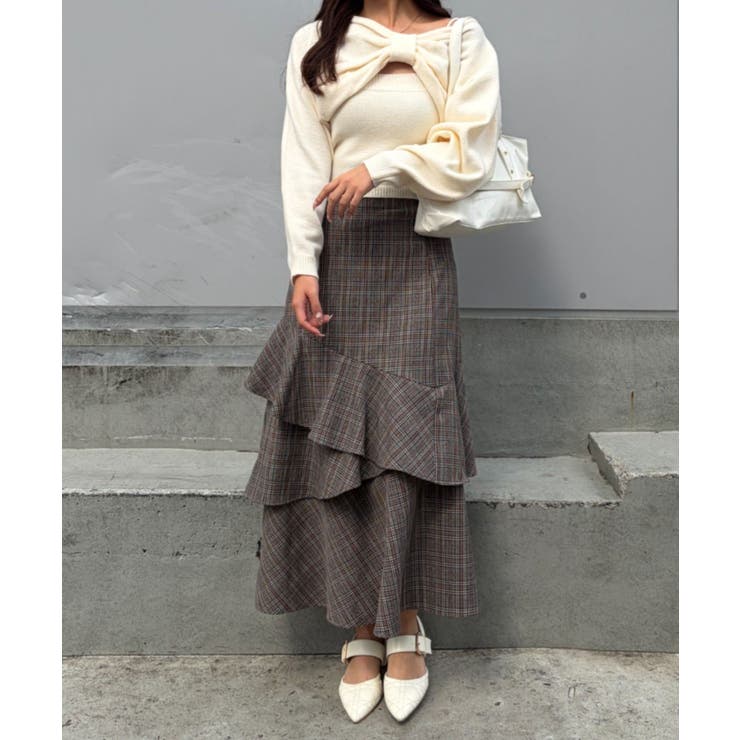アシンメトリーマーメイドスカート | RMAF　NICE CLAUP / OLIVE des OLIVE | 詳細画像10 