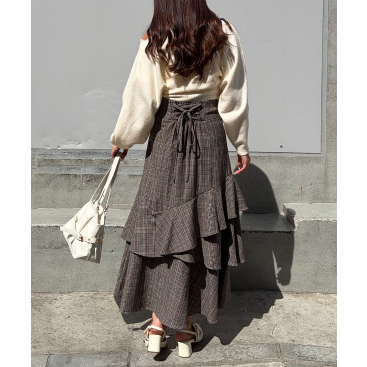 アシンメトリーマーメイドスカート | RMAF　NICE CLAUP / OLIVE des OLIVE | 詳細画像12 