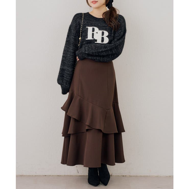アシンメトリーマーメイドスカート | RMAF　NICE CLAUP / OLIVE des OLIVE | 詳細画像22 