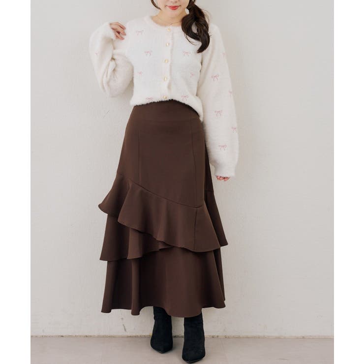 アシンメトリーマーメイドスカート | RMAF　NICE CLAUP / OLIVE des OLIVE | 詳細画像25 