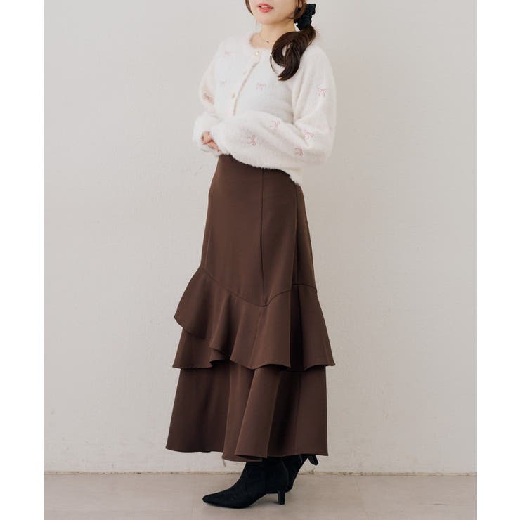 アシンメトリーマーメイドスカート | RMAF　NICE CLAUP / OLIVE des OLIVE | 詳細画像26 