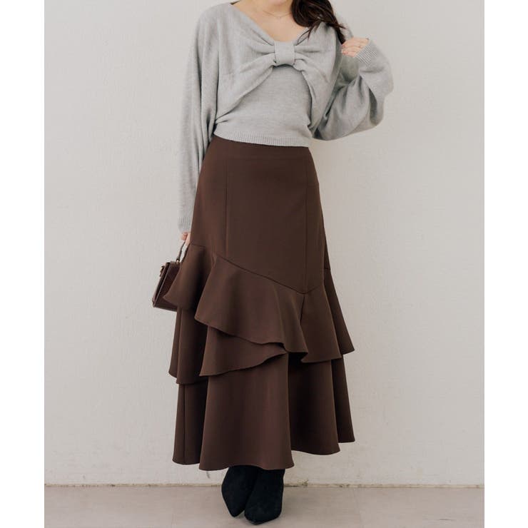 アシンメトリーマーメイドスカート | RMAF　NICE CLAUP / OLIVE des OLIVE | 詳細画像27 