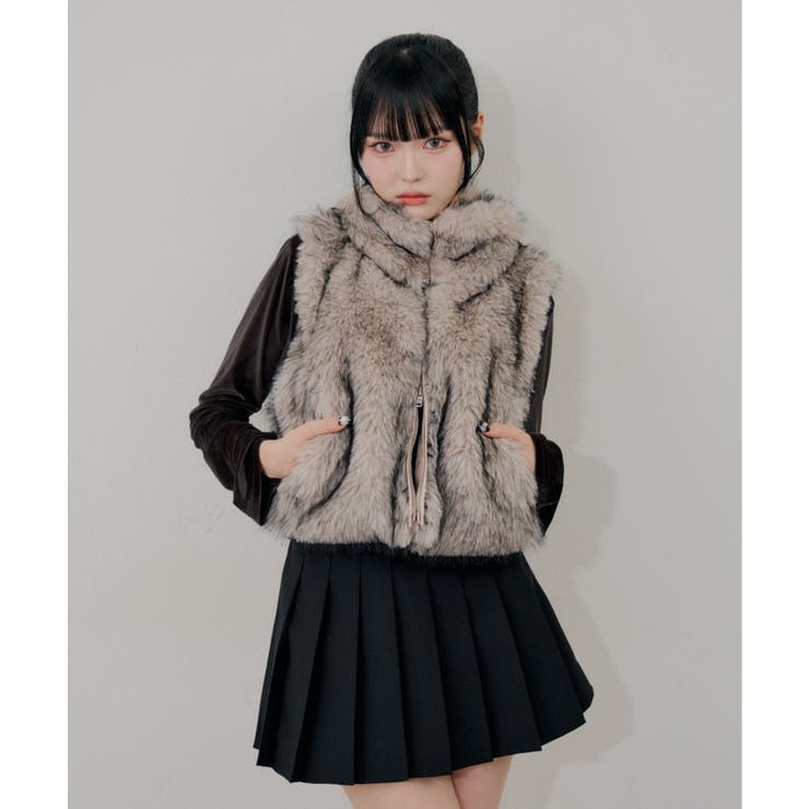 チャーム付プリーツミニスカート | RMAF　NICE CLAUP / OLIVE des OLIVE | 詳細画像20 