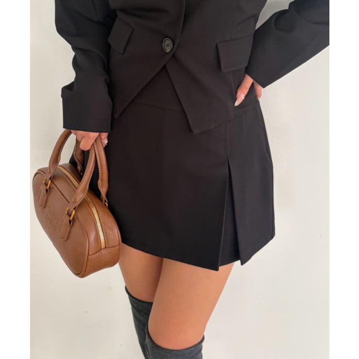 【セットアップ対応】BOXプリーツミニスカート | RMAF　NICE CLAUP / OLIVE des OLIVE | 詳細画像15 