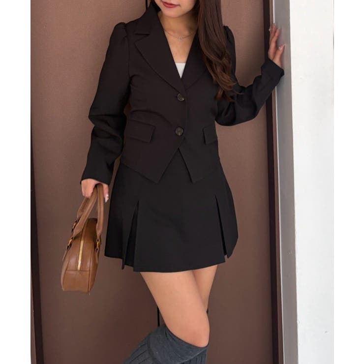 【セットアップ対応】BOXプリーツミニスカート | RMAF　NICE CLAUP / OLIVE des OLIVE | 詳細画像21 