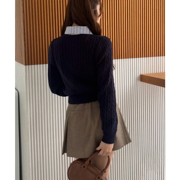 【セットアップ対応】BOXプリーツミニスカート | RMAF　NICE CLAUP / OLIVE des OLIVE | 詳細画像29 