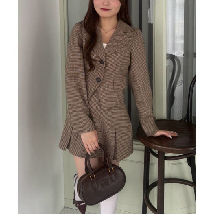 【セットアップ対応】BOXプリーツミニスカート | RMAF　NICE CLAUP / OLIVE des OLIVE | 詳細画像34 