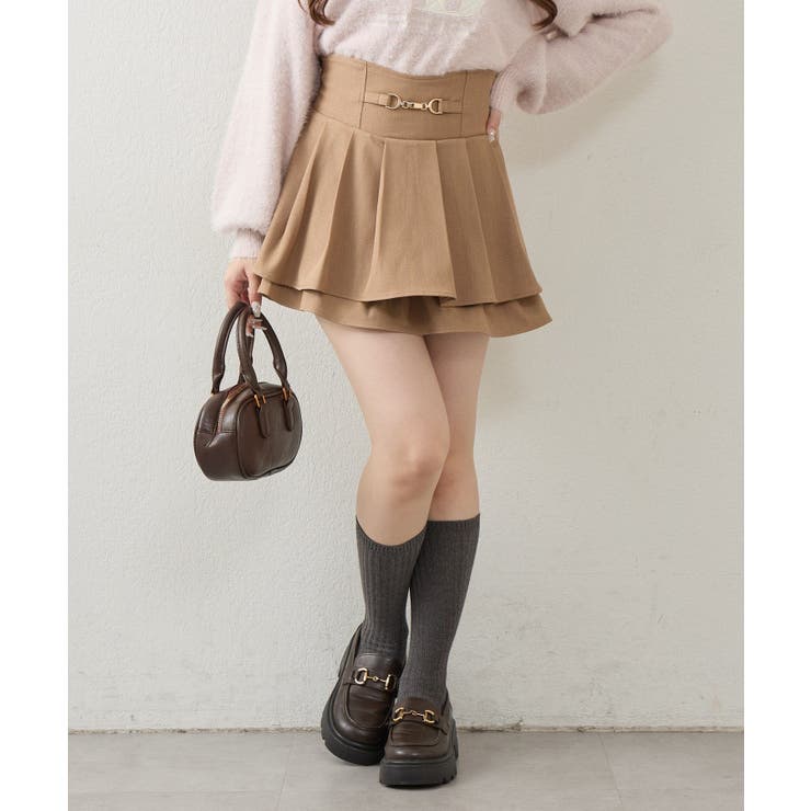 ハイウエストビット付ミニスカート | RMAF　NICE CLAUP / OLIVE des OLIVE | 詳細画像15 